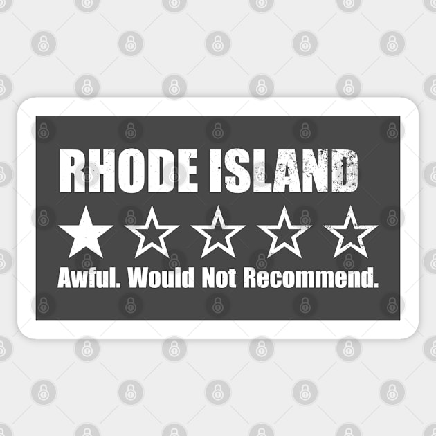 Rhode Island One Star Review Sticker by Rad Love